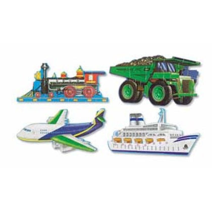 GOING PLACES FLOOR PUZZLE-AGES 3 4 PUZZLES WITH TOTAL OF 48 PCS