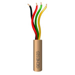 CABLE 4C 22AWG SOL UNSH 500FT BGE COIL