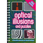 OPTICAL ILLUSIONS AND PUZZLES {{BOOK 350 PUZZLES