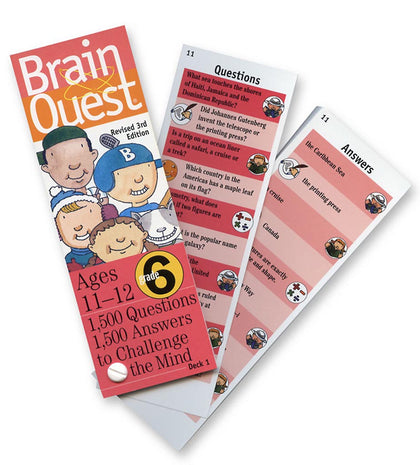 BRAIN QUEST GRADE6