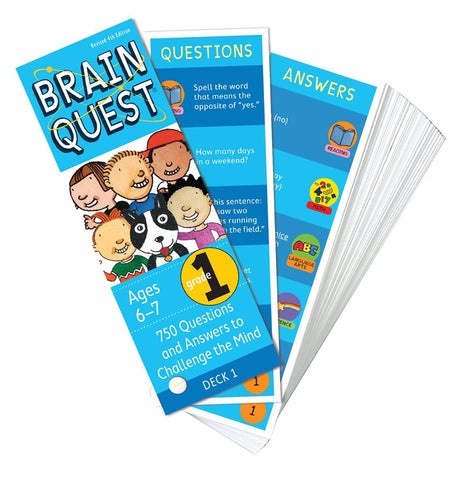 BRAIN QUEST GRADE1 {{4TH EDITION