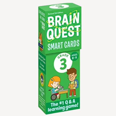 BRAIN QUEST GRADE 3 5TH EDITION FLASH CARDS