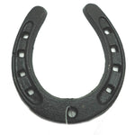 HORSE SHOE BLACK 8.8X10X.6CM SMALL