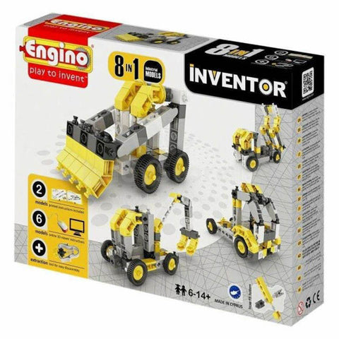 ENGINO-BUILD 8 MODELS