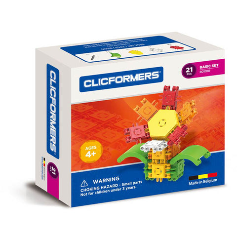 CLICFORMERS FLOWER 21PCS/SET