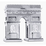 ARC DE TRIOMPHE METAL EARTH 3D LASER CUT MODEL