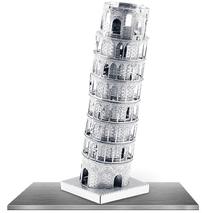 TOWER OF PISA METAL EARTH 3D LASER CUT MODEL