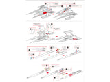 SX3 ALLIANCE FIGHTER METAL EARTH 3D LASER CUT MODEL