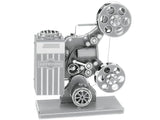 MOVIE FILM PROJECTOR TWO SHEET METAL EARTH 3D LASER MODEL KIT