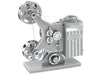 MOVIE FILM PROJECTOR TWO SHEET METAL EARTH 3D LASER MODEL KIT