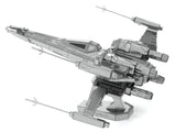 STAR WARS POE DAMERONS X-WING FIGHTER 3D METAL MODEL KIT