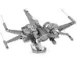 STAR WARS POE DAMERONS X-WING FIGHTER 3D METAL MODEL KIT