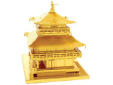 KINKAKU-JI GOLD METAL EARTH 3D LASER CUT MODEL