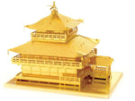 KINKAKU-JI GOLD METAL EARTH 3D LASER CUT MODEL