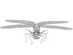 DRAGONFLY METAL EARTH 3D LASER CUT MODEL