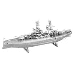 ARIZONA BATTLESHIP- METAL EARTH {{3D LASER CUT TWO SHEET MODEL K