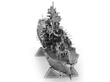 ARIZONA BATTLESHIP- METAL EARTH {{3D LASER CUT TWO SHEET MODEL K