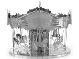 MERRY GO ROUND-METAL EARTH 3D LASER CUT TWO SHEET MODEL KIT