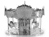 MERRY GO ROUND-METAL EARTH 3D LASER CUT TWO SHEET MODEL KIT