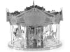 MERRY GO ROUND-METAL EARTH 3D LASER CUT TWO SHEET MODEL KIT