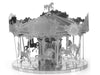 MERRY GO ROUND-METAL EARTH 3D LASER CUT TWO SHEET MODEL KIT