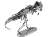 TYRANNOSAURUS REX SKELETON-METAL {{EARTH 3D LASER CUT TWO SHEET K