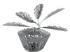 SAGO PALM TREE METAL EARTH 3D LASER CUT MODEL