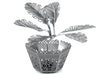 SAGO PALM TREE METAL EARTH 3D LASER CUT MODEL