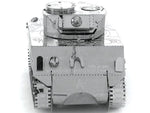 SHERMAN TANK-TWO SEETS METAL EARTH 3D LASER CUT MODEL