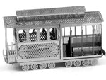 SAN FRANCISCO CABLE CAR METAL EARTH 3D LASER CUT MODEL