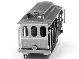 SAN FRANCISCO CABLE CAR METAL EARTH 3D LASER CUT MODEL