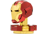 IRON MAN HELMET METAL EARTH 3D METAL MODEL KITS