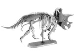 TRICERATOPS-TWO SHEET MODEL METAL EARTH 3D METAL MODEL KITS