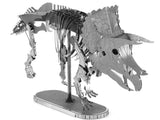 TRICERATOPS-TWO SHEET MODEL METAL EARTH 3D METAL MODEL KITS