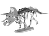 TRICERATOPS-TWO SHEET MODEL METAL EARTH 3D METAL MODEL KITS