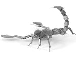 SCORPION METAL EARTH 3D LASER CUT MODEL