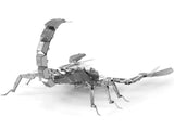 SCORPION METAL EARTH 3D LASER CUT MODEL