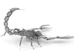 SCORPION METAL EARTH 3D LASER CUT MODEL