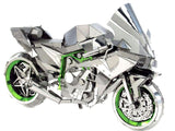 KAWASAKI NINJA H2 R METAL EARTH 3D METAL MODEL KITS