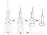 CN TOWER METAL EARTH 3D LASER CUT MODEL