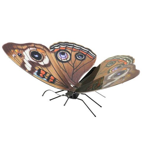 BUTTERFLY BUCKEYE METAL EARTH 3D LASER CUT MODEL