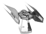 STAR WARS KYLO RENS TIE SILENCER STEEL MODEL KIT