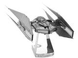 STAR WARS KYLO RENS TIE SILENCER STEEL MODEL KIT