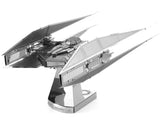 STAR WARS KYLO RENS TIE SILENCER STEEL MODEL KIT