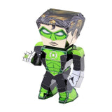 LEGENDS-GREEN LANTERN {{METAL EARTH 3D LASER CUT MODEL