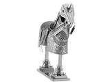 HORSE ARMOR METAL EARTH 3D LASER CUT MODEL