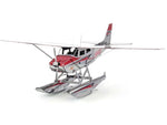 CESSNA 182 FLOATPLANE METAL EARTH 2 SHEET METAL MODEL