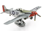 P-51D MUSTANG {{METAL EARTH 2-SHEET MODEL KIT