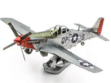 P-51D MUSTANG {{METAL EARTH 2-SHEET MODEL KIT