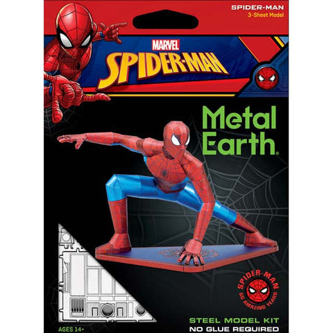 SPIDER MAN LASER CUT STEEL MODEL KIT